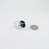 Onyx Curly Ring