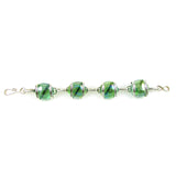 Parallel Bracelet -Green Iridescent