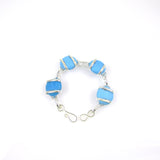 Parallel Bracelet - Turquoise Matte