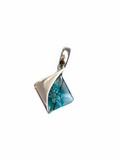 Blown Glass Square Pendant