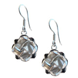 Shiny Roses Earrings - Small