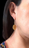 Bronze Leaf Earrings