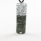 Picado Glass Pendant - Black