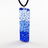 Picado Glass Pendant - Navy