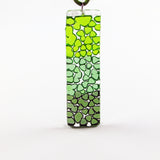 Picado Glass Pendant -Green