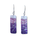 Picado Glass Earrings - Pink