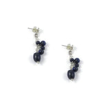 Racimo Earrings - Lapis Lazuli