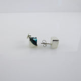 Blown Glass Square Studs