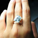 Rombo CZ Ring