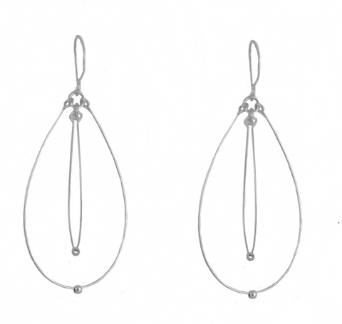 Orbit Ovals Light Earrings