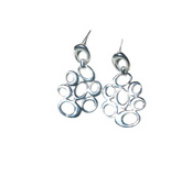 Nopalitos Silver Earrings