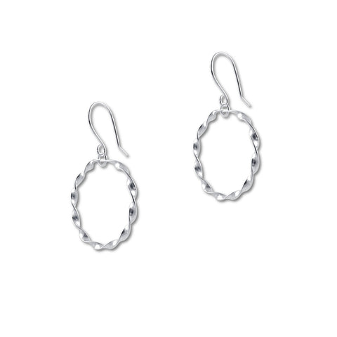 Mini Twisted Circles Earrings