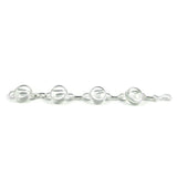 Infinity Bracelet - Crystal White