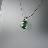 Blown Glass Square Pendant