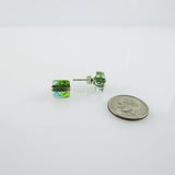 Blown Glass Square Studs