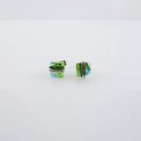 Blown Glass Square Studs