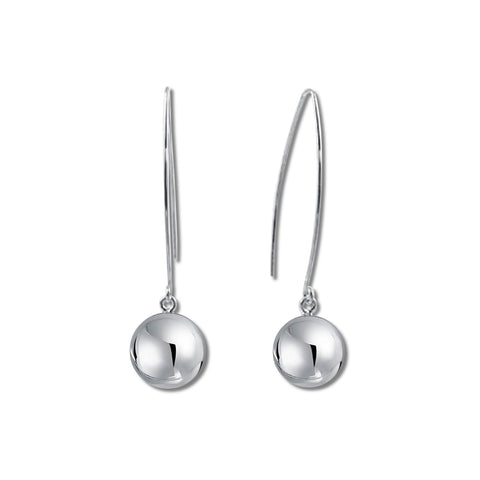 Esfera Silver Earrings - 12mm