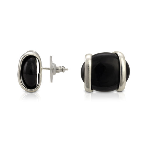 Parallel Earrings - Black