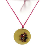 Cazuela Necklace - Red