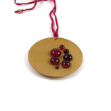 Cazuela Necklace - Red