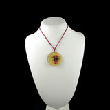 Cazuela Necklace - Red