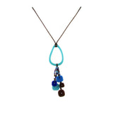 Chaquiras Glass Necklace - Green
