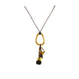 Chaquiras Glass Necklace - Green