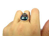 Dichroic Glass Ring