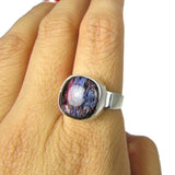 Dichroic Glass Ring