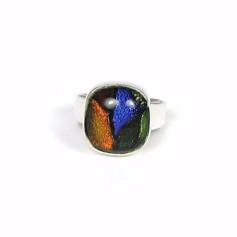 Dichroic Glass Ring