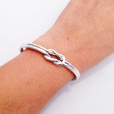 Double Infinity Knot Cuff - Thick