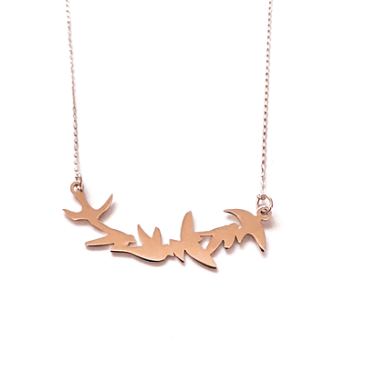 Flying Birds Necklace