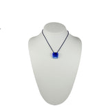 Shades Mini Glass Pendant - Navy