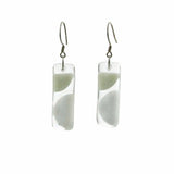 Onda Glass Earrings - Cherry