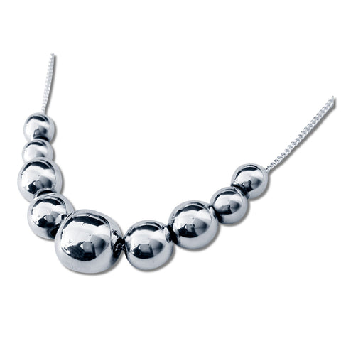 Graduated Ball Necklace