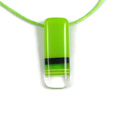 Pietri Glass Pendant - Aqua