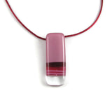 Pietri Glass Pendant - Pink