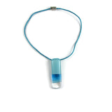 Pietri Glass Pendant - Aqua