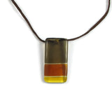 Shades Glass Pendant - White