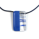 Mitad Glass Pendant - White