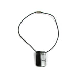 Mitad Glass Pendant - Black