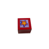Tea Light Box - Red Starfish