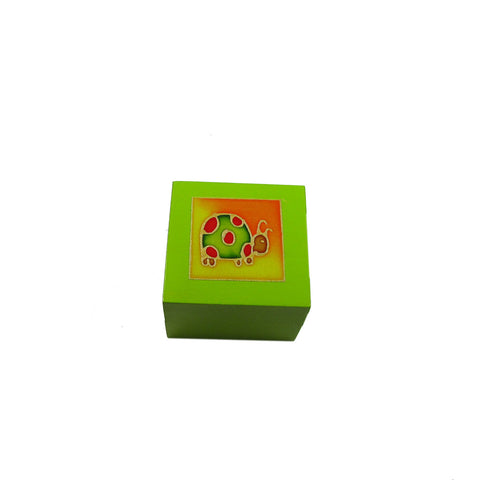 Tea Light Box - Polka Dot Turtle