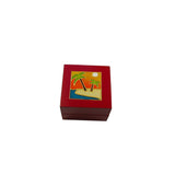 Tea Light Box - Red Fish