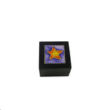 Tea Light Box - Black Starfish