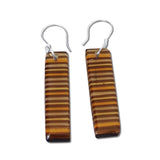 LGAN Glass Earrings - Orange