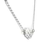 Silver Millie Logo Necklace - Mini