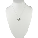 Silver Millie Logo Necklace - Large