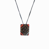 Navajo Glass Pendant - 5 Colors Available