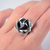Oxidized Rose Ring - Large